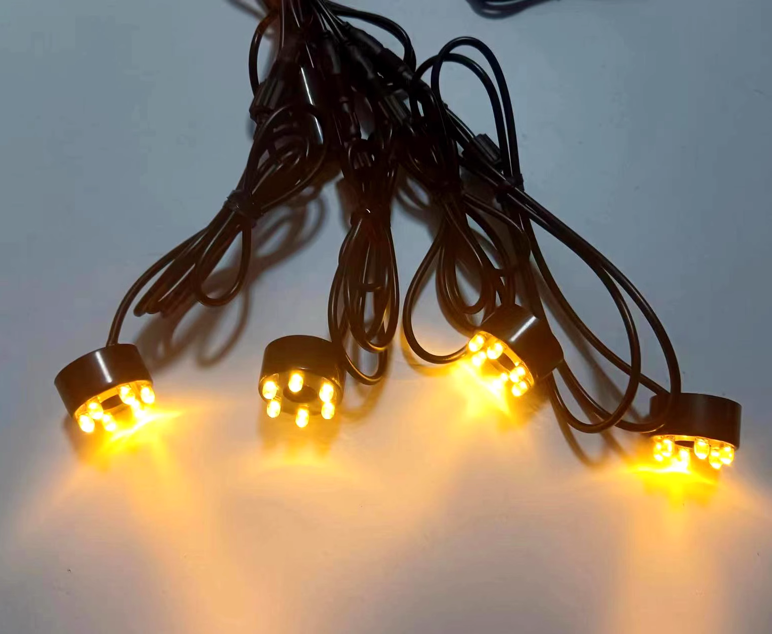 Pond Light Submersible - 6LED DC12V Underwater Light Ring Submersible