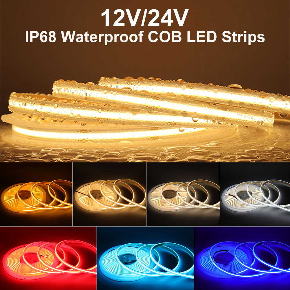 Pond Light Submersible - IP68 Waterproof LED Strip Lights Kitchen