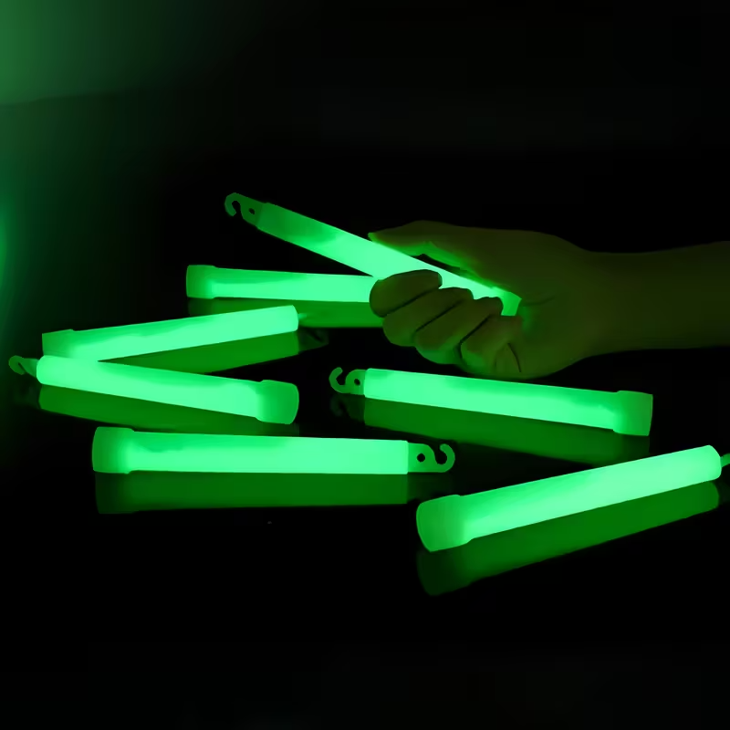 Outdoor Lighting Effects - 6-Inch Mini Glow Sticks with Hook