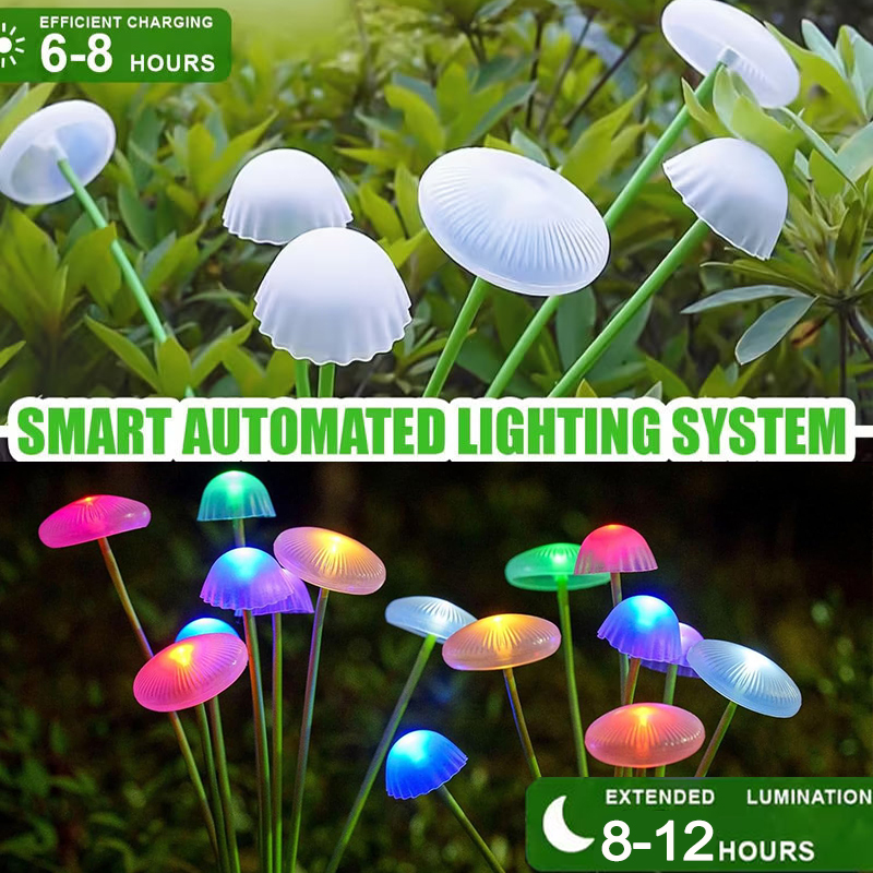 Solar Powered Outdoor LED Jell - Outdoor Lighting Jellyfish avis et prix