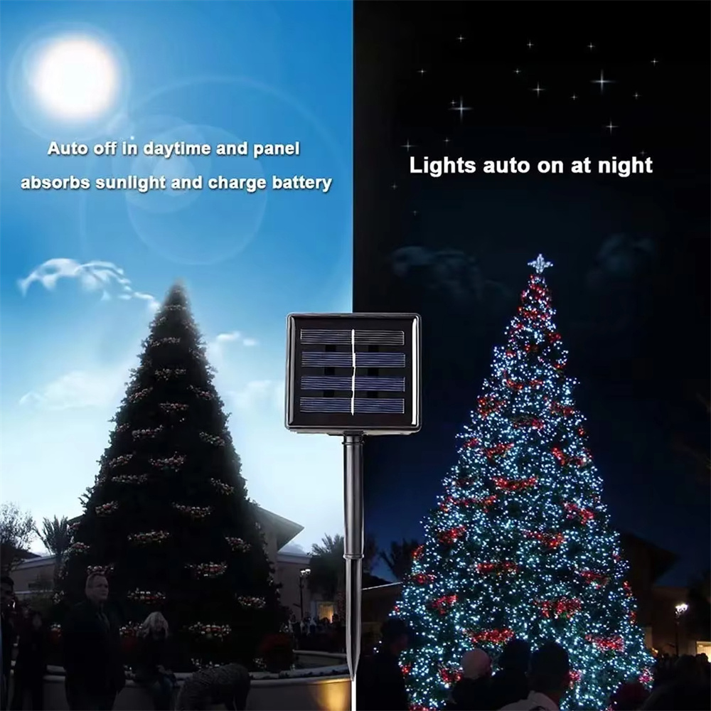 300LED Solar String Light Fair - Xmas Outdoor Lighting Decorations avis et prix