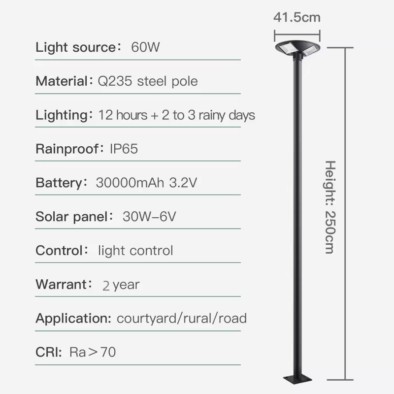 Solar UFO lamp courtyard high  - Outdoor Lighting Year Round avis et prix