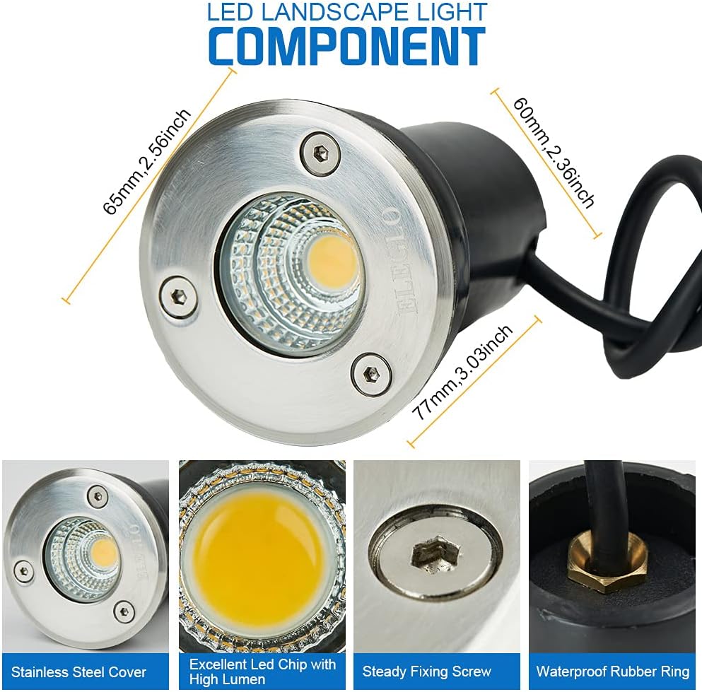 Low Voltage Landscape Lighting - Outdoor Lighting Underground Wiring avis et prix