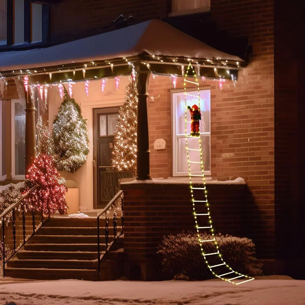 LED Ladder Light for Santa Cla - Xmas Outdoor Lighting Decorations avis et prix
