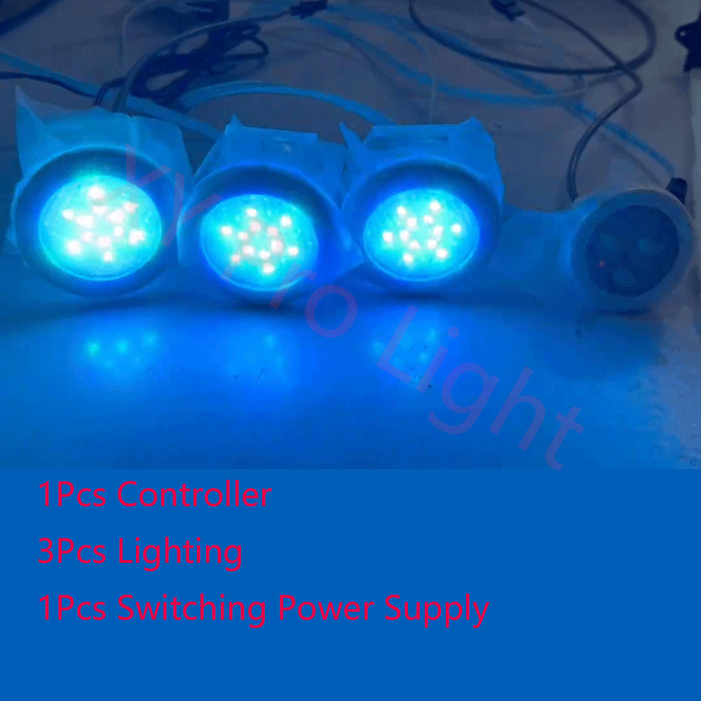 RGB Underwater Bath Light AC12 - Pond Light Submersible avis et prix