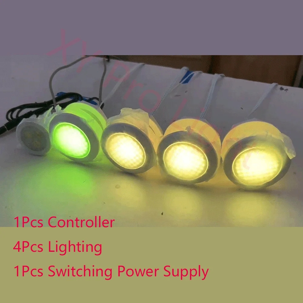 RGB Underwater Bath Light AC12 - Pond Light Submersible avis et prix
