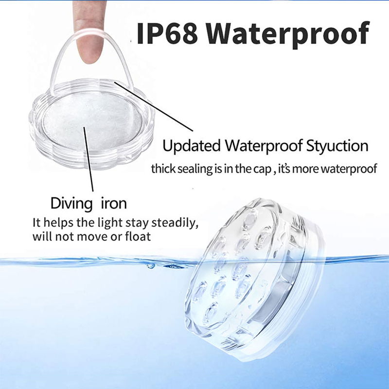 Multi Color Submersible LED Li - Pond Light Submersible avis et prix