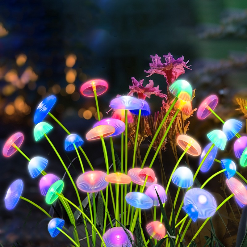 Solar Lawn Mushroom Jellyfish  - Outdoor Lighting Jellyfish avis et prix