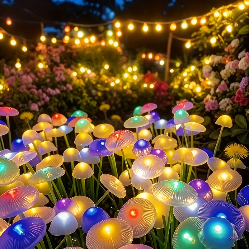 Solar Lawn Mushroom Jellyfish  - Outdoor Lighting Jellyfish avis et prix
