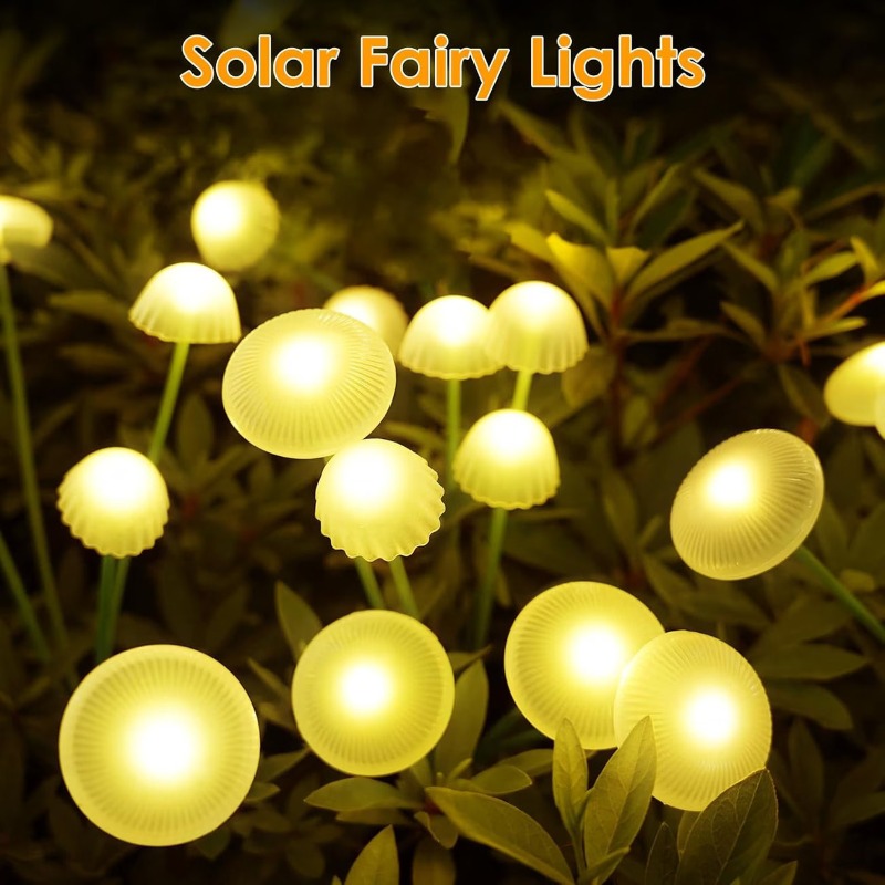 Solar Lawn Mushroom Jellyfish  - Outdoor Lighting Jellyfish avis et prix
