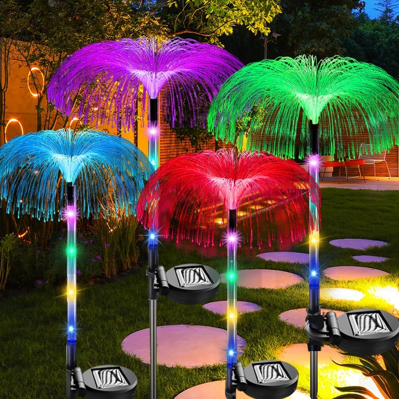 Outdoor LED Solar Lights 7 Col - Outdoor Lighting Jellyfish avis et prix