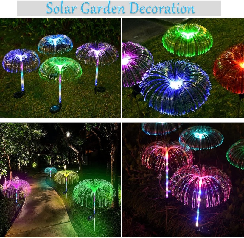 Outdoor LED Solar Lights 7 Col - Outdoor Lighting Jellyfish avis et prix