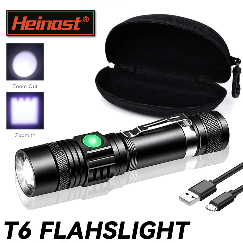 T6 LED Rechargeable Flashlight - Outdoor Lighting Lowes avis et prix