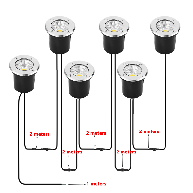 DIY Easy wiring IP67 Waterproo - Outdoor Lighting Underground Wiring avis et prix