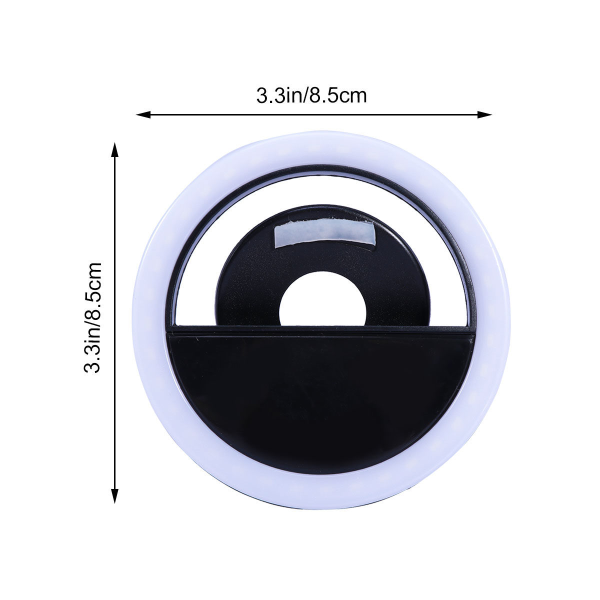 Compact LED Selfie Ring Light  - Outdoor Lighting For Photography avis et prix