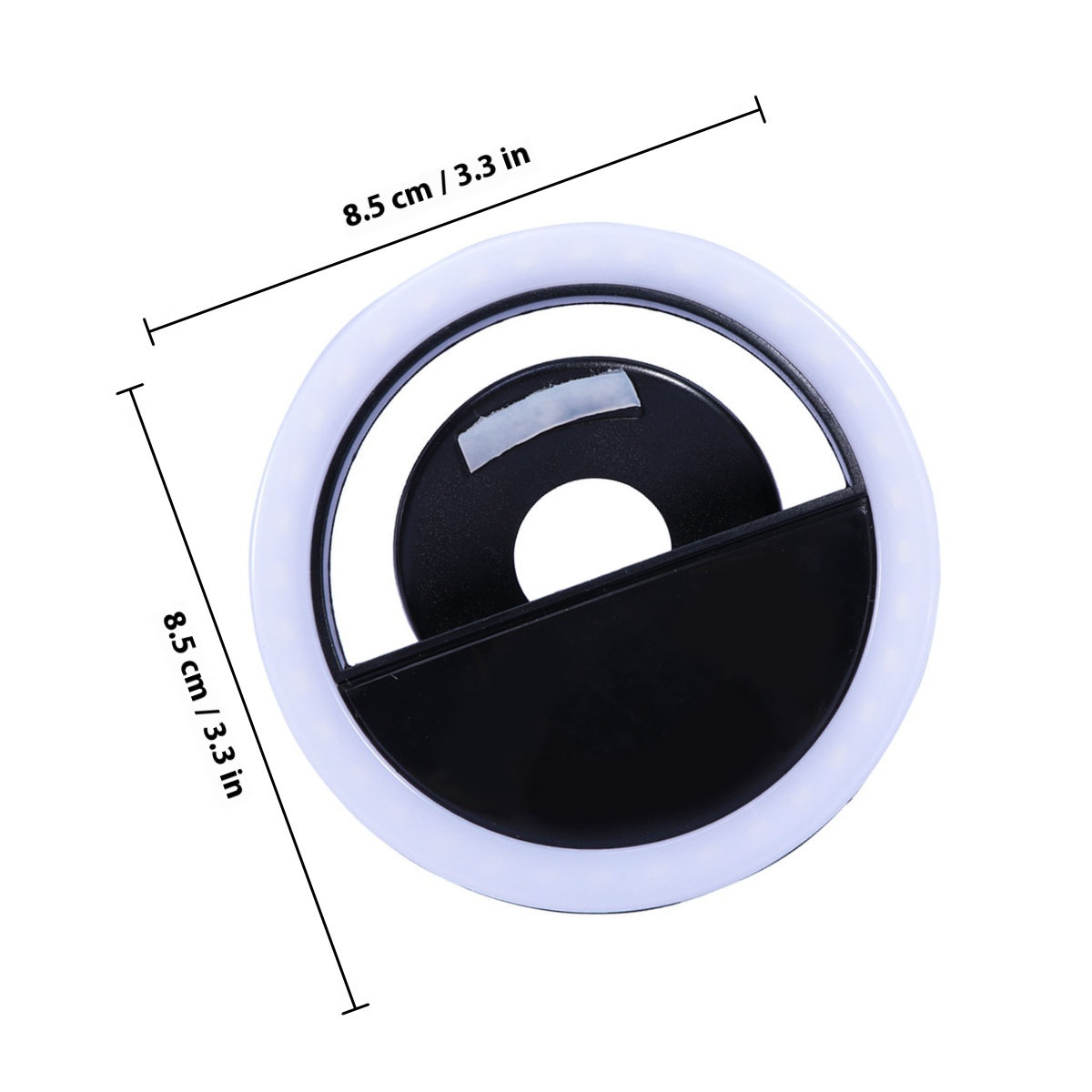 Compact LED Selfie Ring Light  - Outdoor Lighting For Photography avis et prix