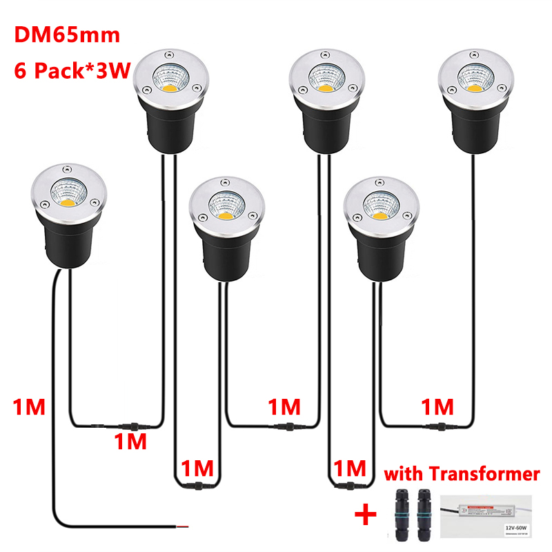 12V LED In-ground Light IP67 W - Outdoor Lighting Underground Wiring avis et prix