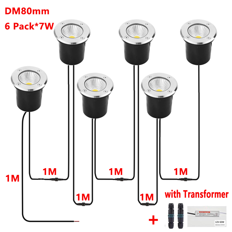 12V LED In-ground Light IP67 W - Outdoor Lighting Underground Wiring avis et prix
