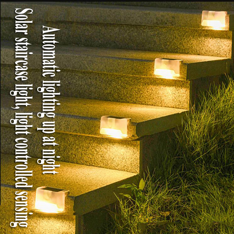 4PCS Solar Deck Light Outdoor  - Outdoor Lighting Deck avis et prix