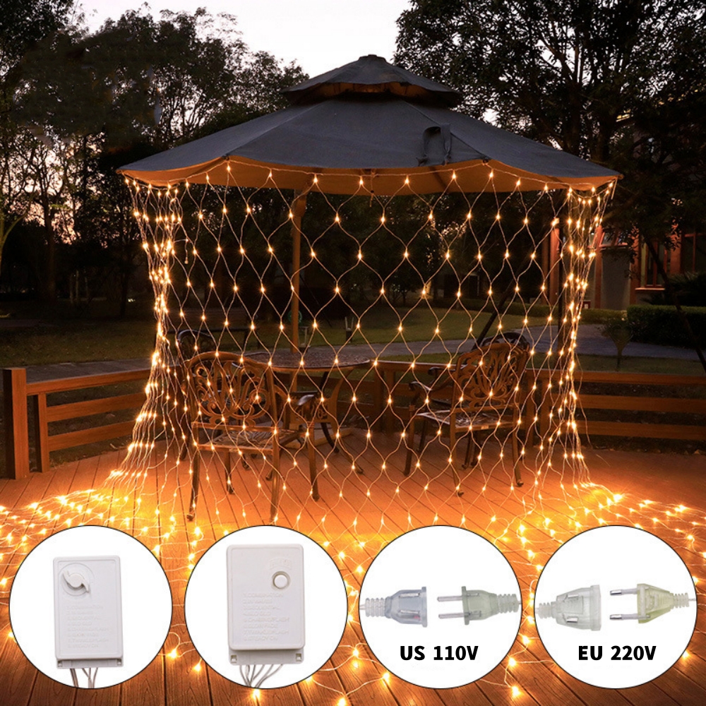 LED Net Mesh Fairy Light 1.5*1 - Xmas Outdoor Lighting Decorations avis et prix