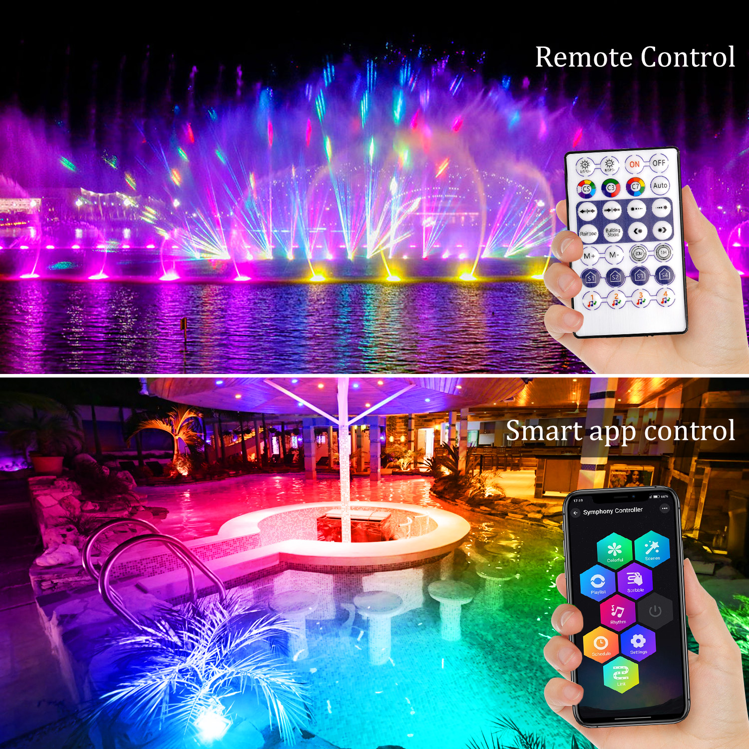 1/3/4/5/6 LED RGB Light IP68 W - Pond Light Submersible avis et prix