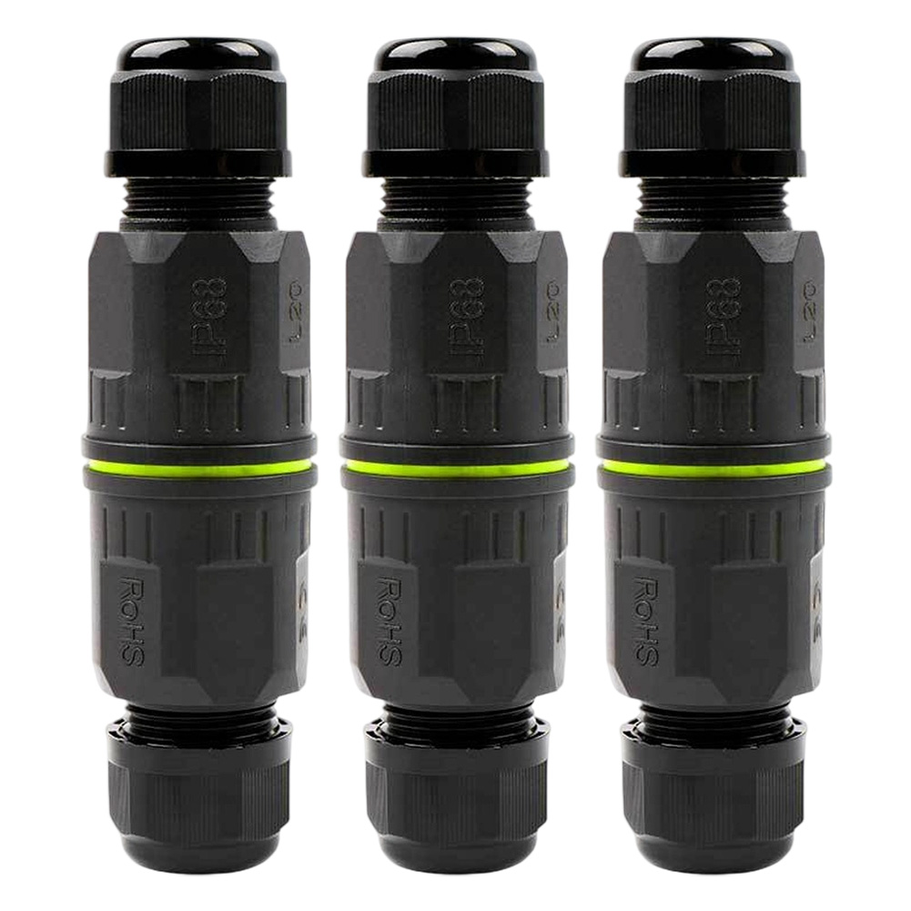 3Pcs IP68 Waterproof Cable Con - Outdoor Lighting Underground Wiring avis et prix