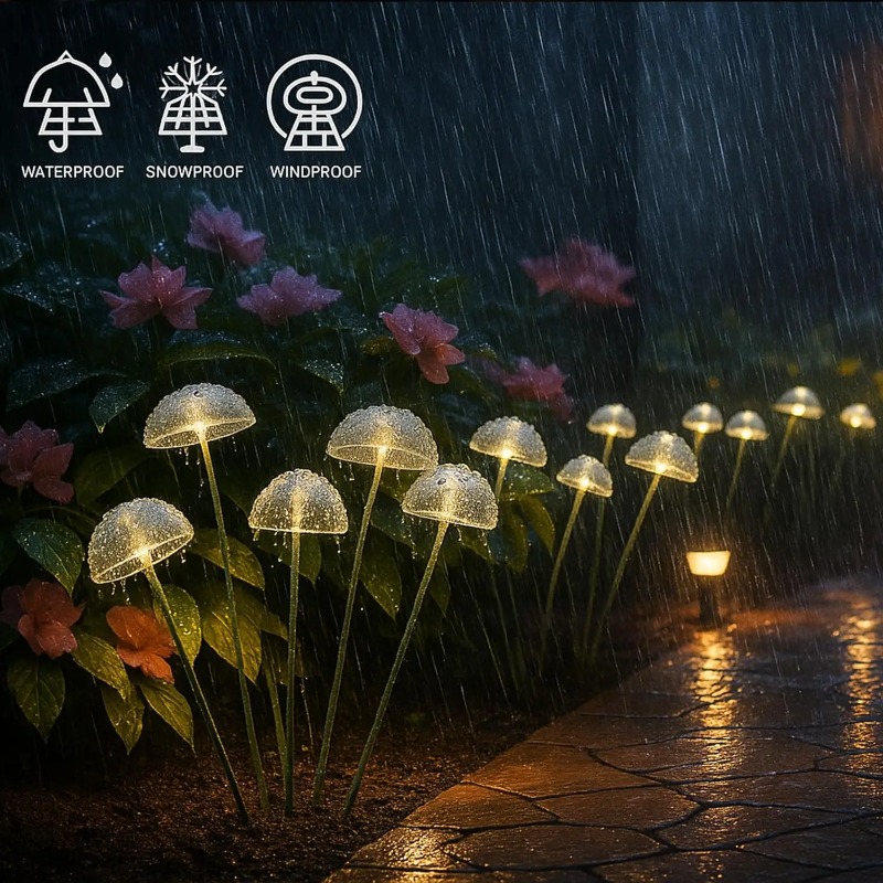 6LEDS Solar Mushroom Ambient L - Outdoor Lighting Jellyfish avis et prix