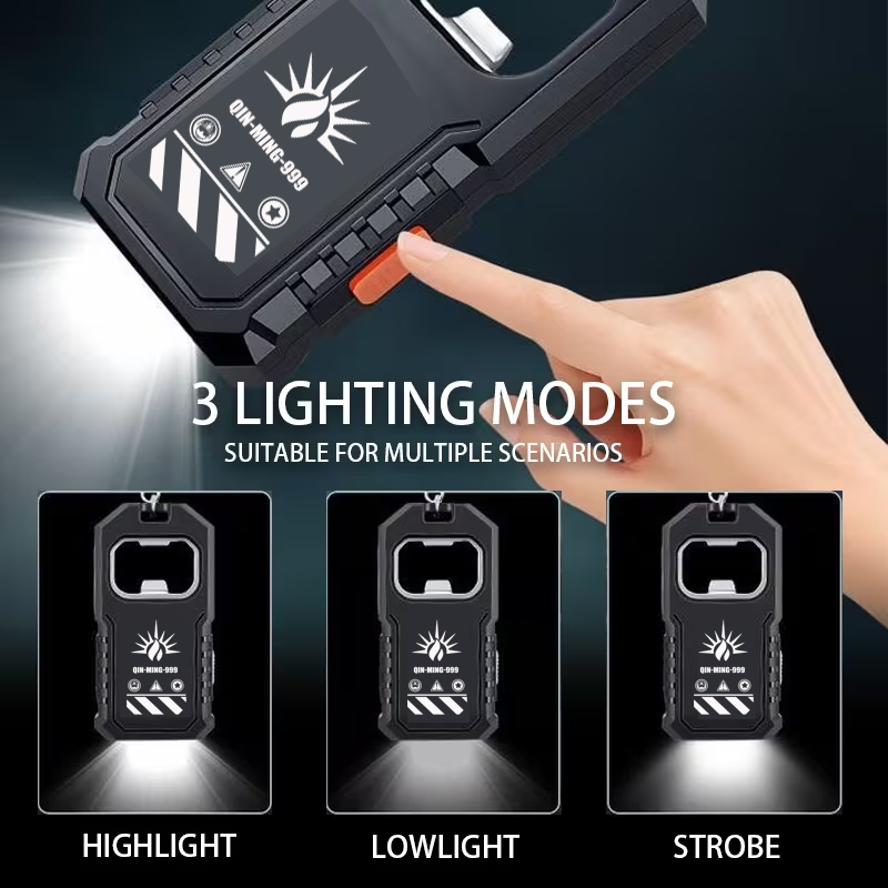 2Pcs Portable LED COB Keychain - Outdoor Lighting Setup avis et prix