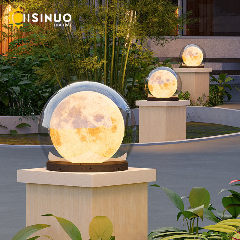 Creative Moon Pillar Lights Ou - Outdoor Lighting Year Round avis et prix