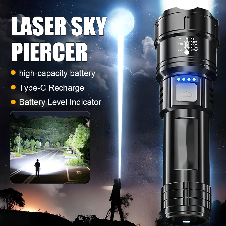 High Power P50 LED Flashlight  - Outdoor Lighting Lowes avis et prix