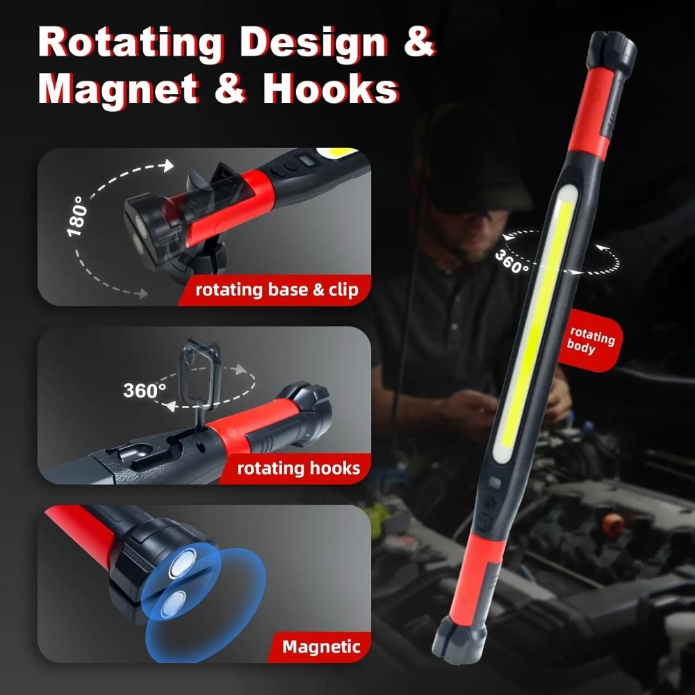 Super Bright Magnetic COB Work - Outdoor Lighting Lowes avis et prix