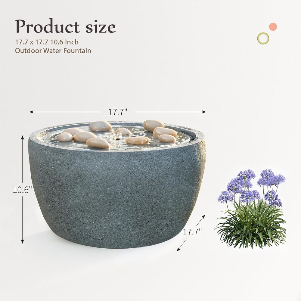 Gray 10.6 Tall Outdoor Resin W - Outdoor Lighting Deck avis et prix
