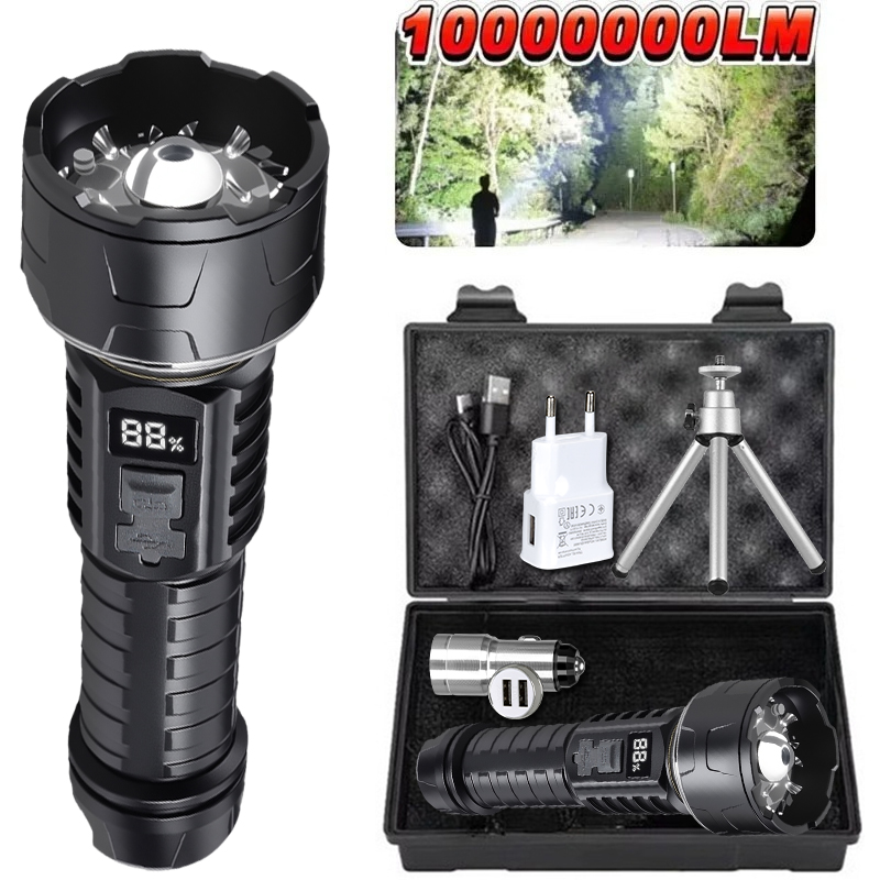 COB LED Flashlight Rechargeabl - Outdoor Lighting Lowes avis et prix