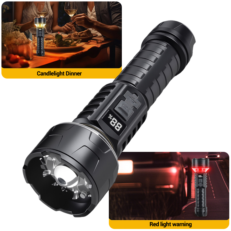COB LED Flashlight Rechargeabl - Outdoor Lighting Lowes avis et prix