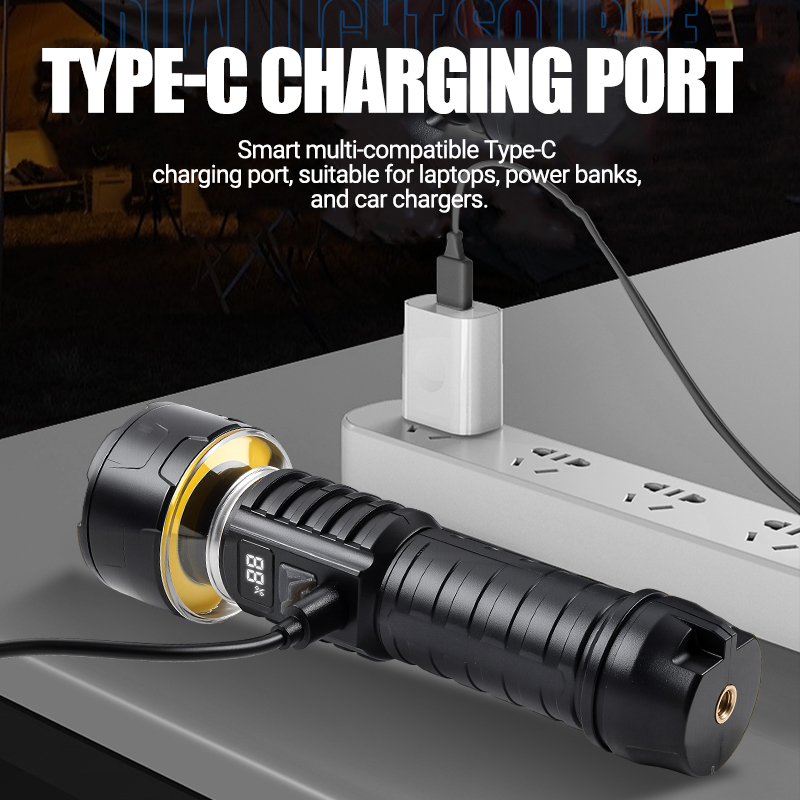 COB LED Flashlight Rechargeabl - Outdoor Lighting Lowes avis et prix