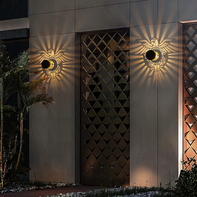 2 Pack Solar Fence Lights Meta - Outdoor Lighting Deck avis et prix