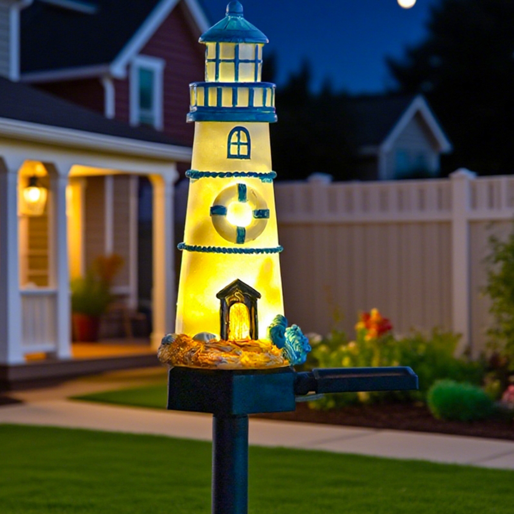 Solar Lighthouse Lights Waterp - Xmas Outdoor Lighting Decorations avis et prix