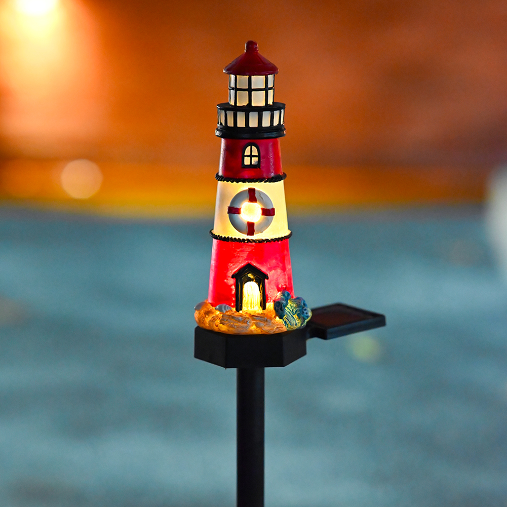Solar Lighthouse Lights Waterp - Xmas Outdoor Lighting Decorations avis et prix