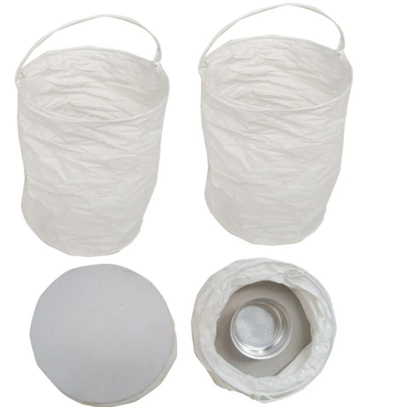 4pcs DIY White Straight Paper  - Xmas Outdoor Lighting Decorations avis et prix