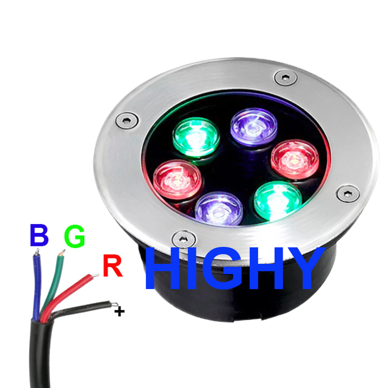 4-wire RGB LED Underground Lig - Outdoor Lighting Underground Wiring avis et prix