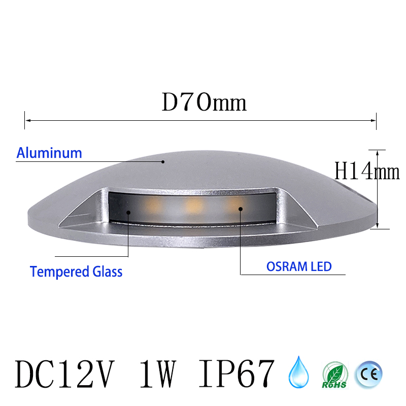 Ultra Thin Led Buried Light 1W - Outdoor Lighting Deck avis et prix