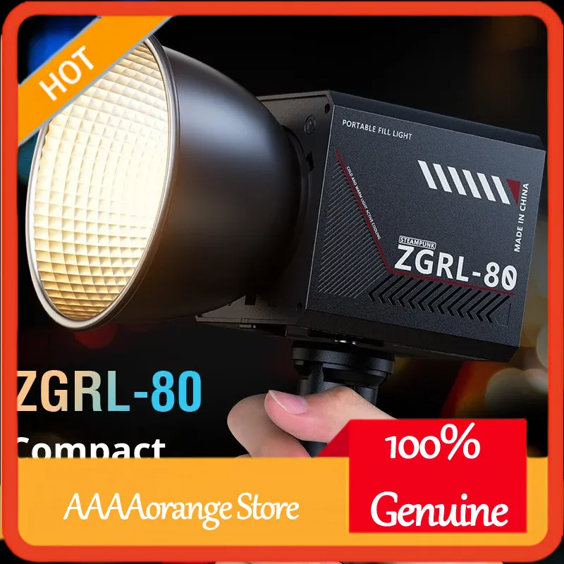 ZGRL80 80W COB LED Video Light - Outdoor Lighting For Photography avis et prix