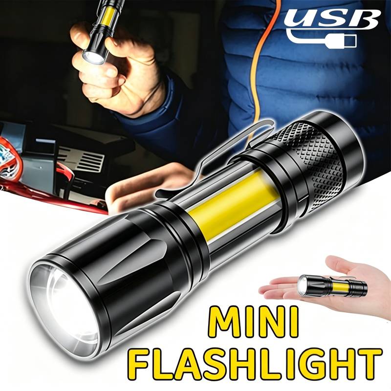 Mini LED Flashlight COB Floodl - Outdoor Lighting Setup avis et prix