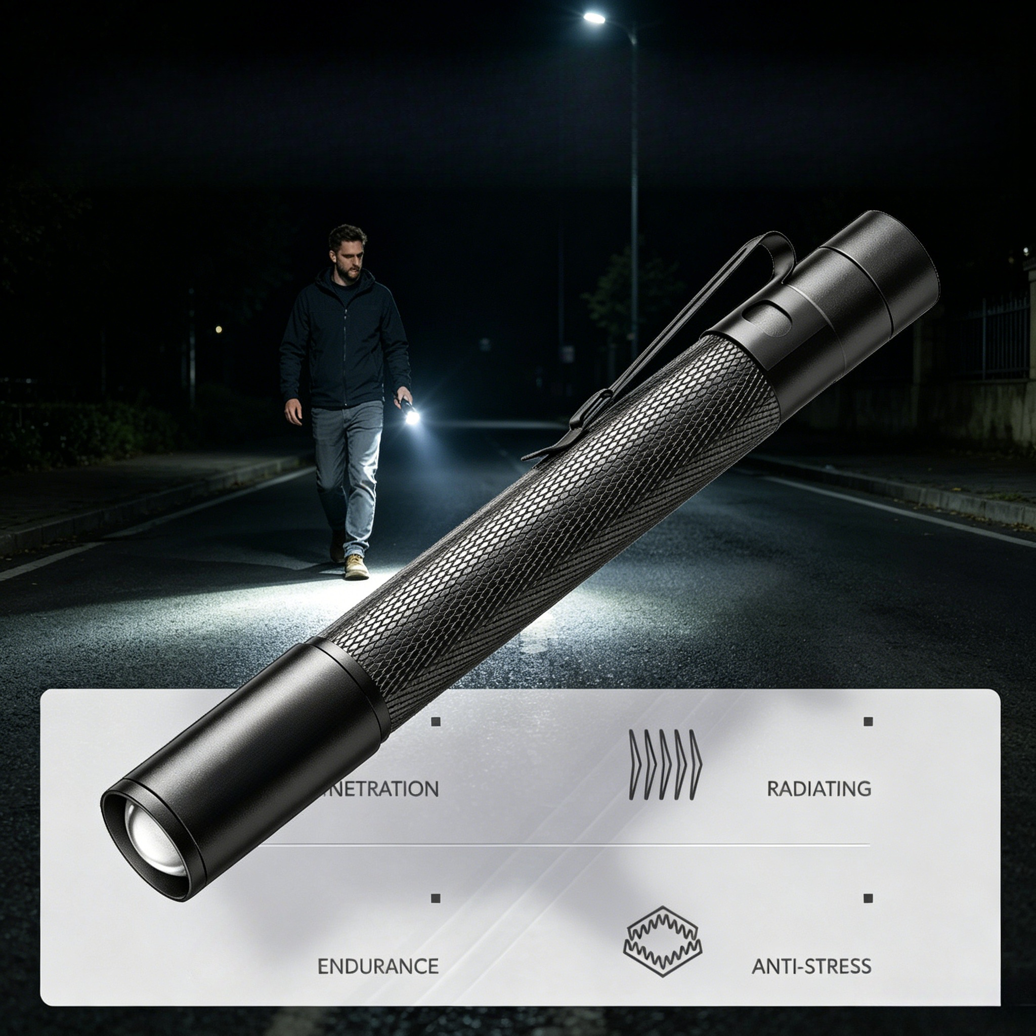 Aluminum Alloy Mini LED Pen Fl - Outdoor Lighting Setup avis et prix