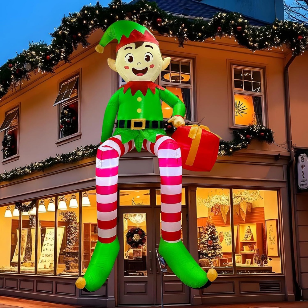 8FT Christmas Inflatables Sitt - Outdoor Lighting Effects avis et prix