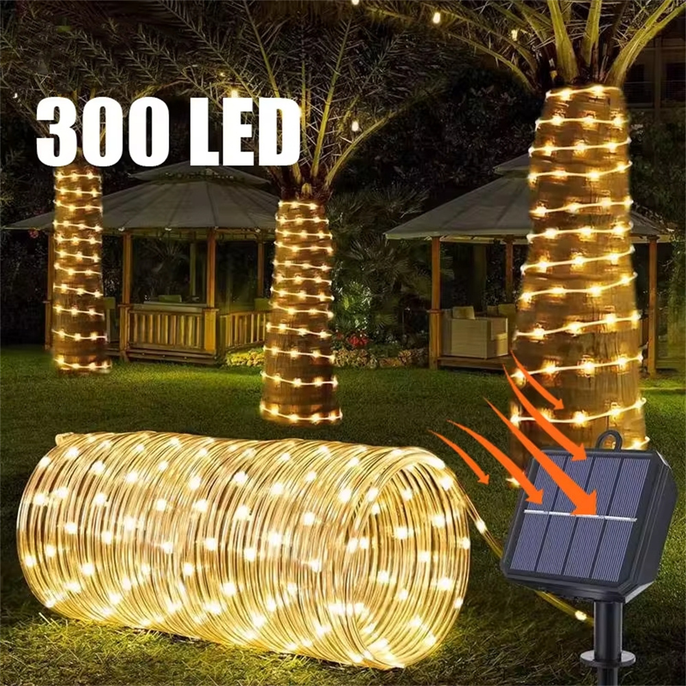 Solar Tube Rope Led Fairy Ligh - Xmas Outdoor Lighting Decorations avis et prix