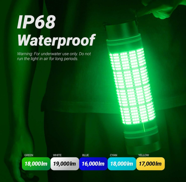 Auto-On Submersible Led Fishin - Pond Light Submersible avis et prix