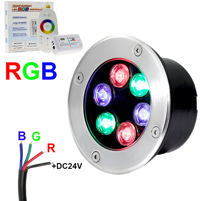 4-wire RGB LED Underground Lig - Outdoor Lighting Underground Wiring avis et prix