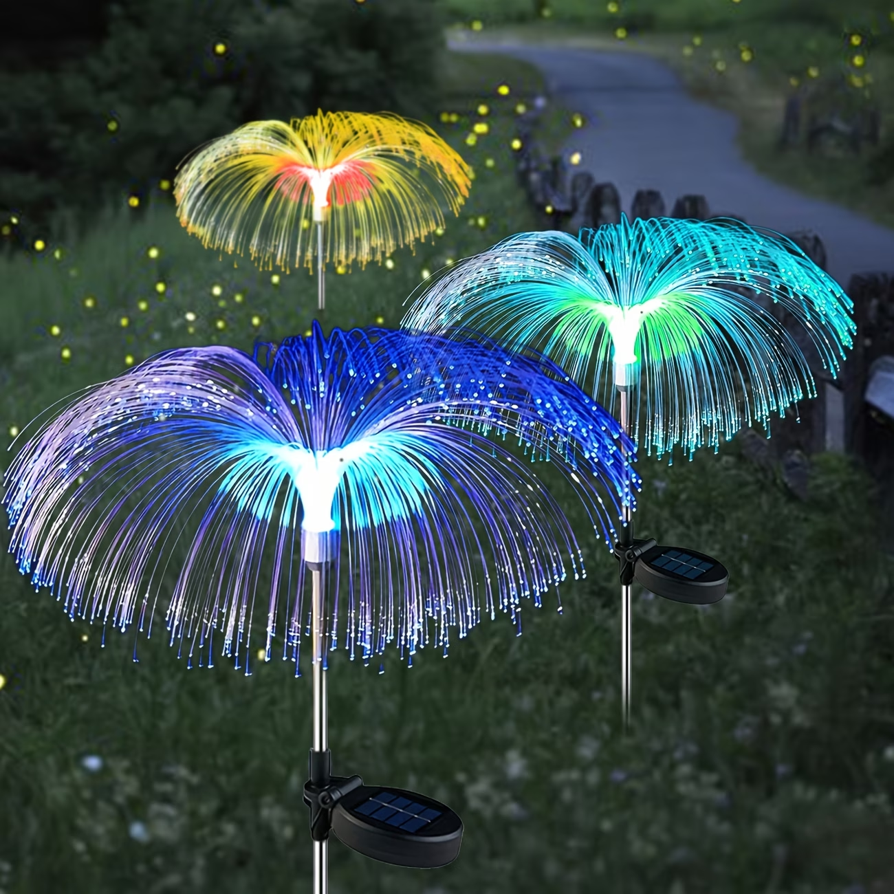 1PC 7 Color Changing Outdoor L - Outdoor Lighting Jellyfish avis et prix