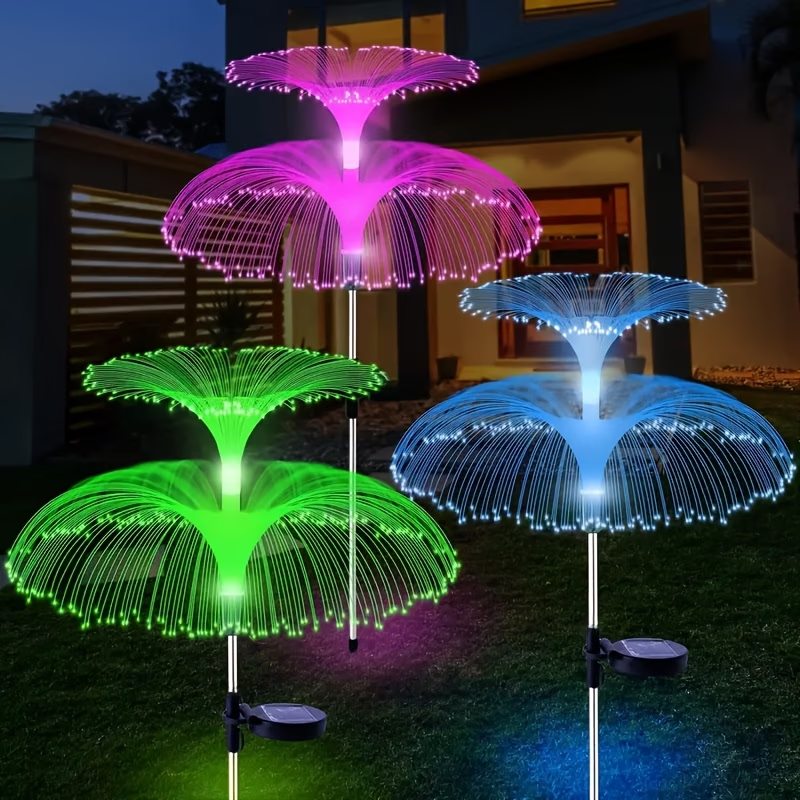 1PC 7 Color Changing Outdoor L - Outdoor Lighting Jellyfish avis et prix